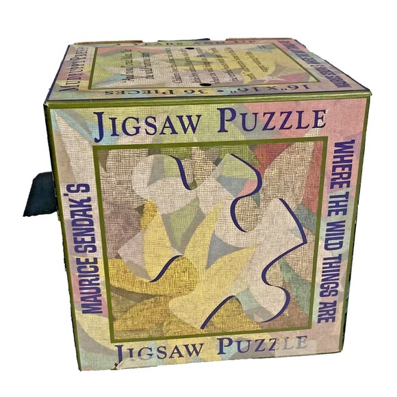 VTG 2001 Maurice Sendak 36 Piece WHERE THE WILD THINGS ARE Puzzle COMPLETE 16x16 - Picture 3 of 11